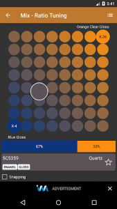 اسکرین شات برنامه Color Mixer 3