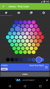 اسکرین شات 4 برنامه Color Mixer