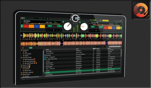اسکرین شات برنامه iDjing Mix : DJ music mixer 1