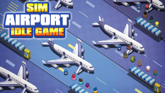 اسکرین شات بازی Sim Airport - Idle Game 1