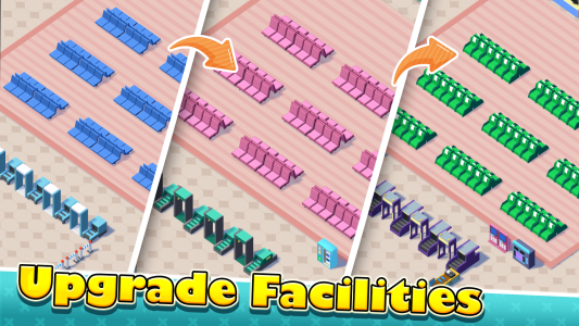 اسکرین شات 3 بازی Sim Airport - Idle Game