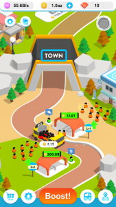 اسکرین شات بازی Idle Bus 3D 2
