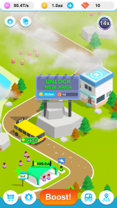 اسکرین شات بازی Idle Bus 3D 5