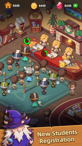 اسکرین شات 3 بازی Idle Dragon School—Tycoon Game