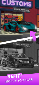 اسکرین شات 3 بازی Idle Drift:JDM Race