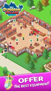 اسکرین شات بازی Idle Dungeon Village Tycoon - Adventurer Village 5