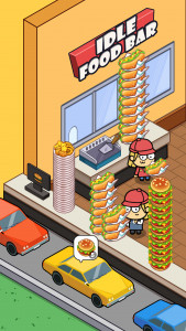 اسکرین شات بازی Idle Food Bar: Idle Games 2