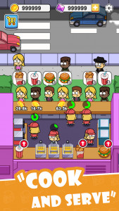 اسکرین شات بازی Idle Food Bar: Food Truck 1