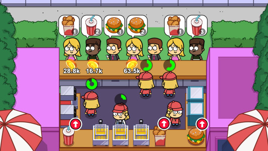 اسکرین شات 8 بازی Idle Food Bar: Idle Games