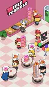 اسکرین شات 3 بازی Idle Food Bar: Idle Games