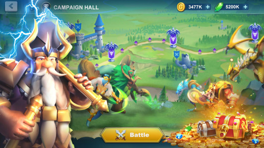 اسکرین شات بازی Idle War: Legendary Heroes 1