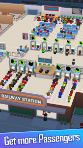 اسکرین شات بازی Railway Tycoon - Idle Game 4