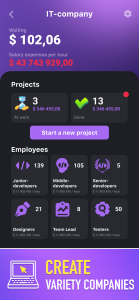 اسکرین شات 6 بازی Idle Startup: Money Clicker