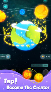 اسکرین شات بازی Tap Galaxy-Build your space world 3