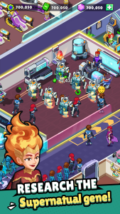 اسکرین شات 3 بازی Idle Superpower School