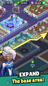 اسکرین شات 6 بازی Idle Superpower School