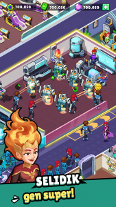 اسکرین شات 2 بازی Idle Superpower School