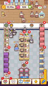 اسکرین شات 6 بازی Cooking Cats: Idle Tycoon