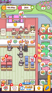 اسکرین شات 4 بازی Cooking Cats: Idle Tycoon