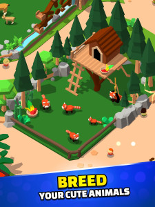 اسکرین شات 3 بازی Idle Zoo Tycoon 3D - Animal Pa