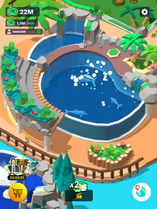 اسکرین شات بازی Idle Zoo Tycoon 3D - Animal Pa 6