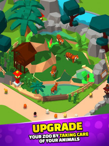 اسکرین شات بازی Idle Zoo Tycoon 3D - Animal Park Game 4