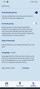 اسکرین شات 4 برنامه DW - Breaking World News