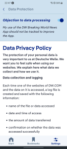 اسکرین شات 6 برنامه DW - Breaking World News