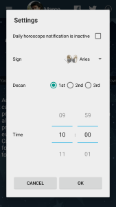 اسکرین شات 7 برنامه My Horoscope