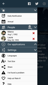 اسکرین شات 4 برنامه My Horoscope
