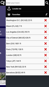 اسکرین شات 7 برنامه Weather News Pro