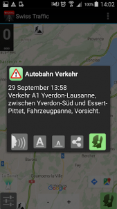 اسکرین شات برنامه Swiss-Traffic 2