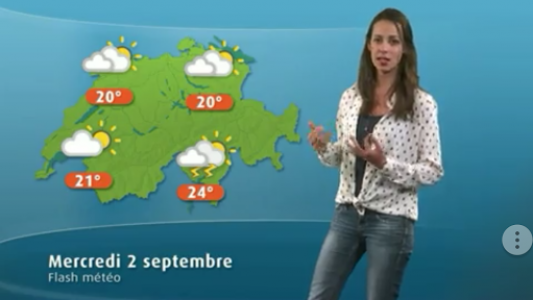 اسکرین شات برنامه Weather for Switzerland 3