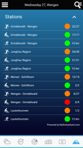 اسکرین شات 2 برنامه Weather for Switzerland