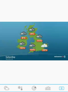 اسکرین شات 4 برنامه Weather for the World