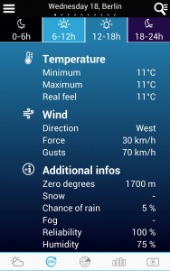 اسکرین شات 2 برنامه Weather for the World