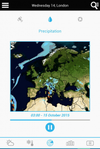 اسکرین شات 3 برنامه Weather for the World