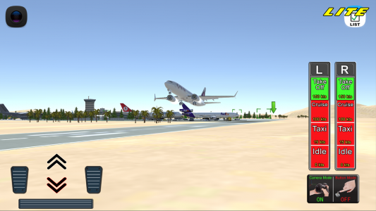 اسکرین شات بازی Flight 737 - MAXIMUM LITE 3