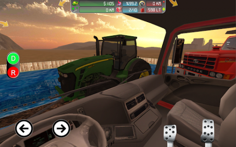 اسکرین شات بازی Intercity Truck Simulator - LITE 3