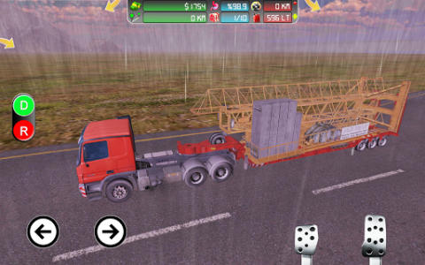 اسکرین شات بازی Intercity Truck Simulator - LITE 8