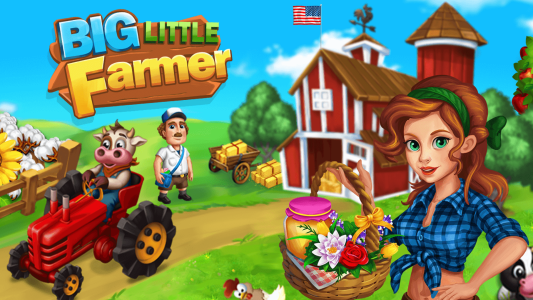اسکرین شات 2 بازی Big Little Farmer Offline