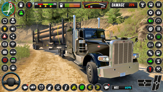اسکرین شات 2 بازی US Truck Driving Cargo Game 3D