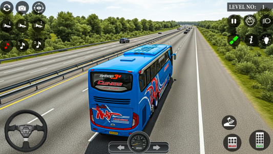 اسکرین شات 5 بازی Bus Driving Game 3D US Bus Sim