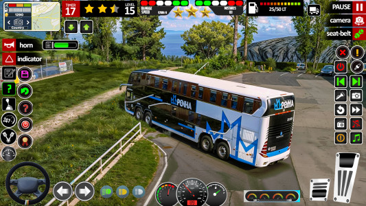 اسکرین شات 1 بازی Bus Driving Game 3D US Bus Sim