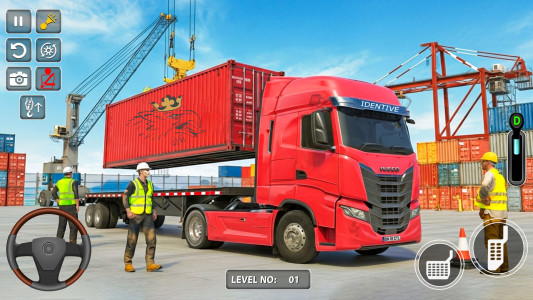 اسکرین شات 1 بازی Industrial Truck Simulator 3D