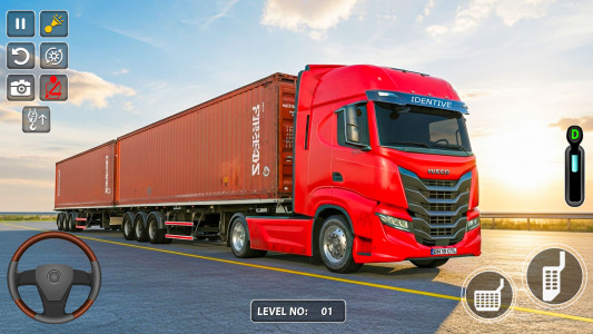 اسکرین شات 3 بازی Industrial Truck Simulator 3D