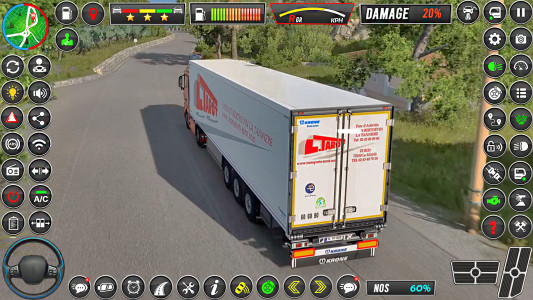 اسکرین شات بازی Truck Simulator Cargo Truck 3D 2