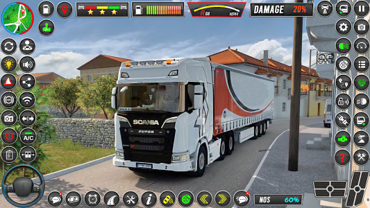 اسکرین شات بازی Truck Simulator Cargo Truck 3D 3