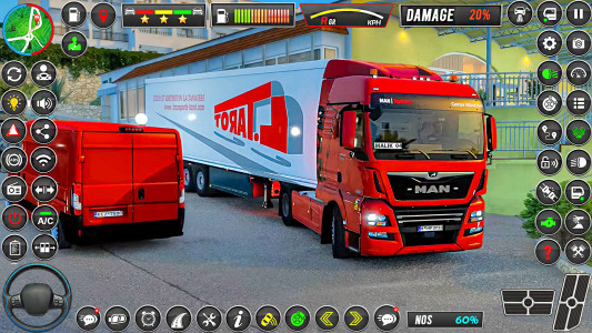 اسکرین شات بازی Truck Simulator Cargo Truck 3D 6