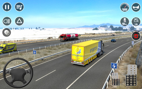 اسکرین شات بازی Euro Truck Parking Simulator 5